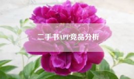 二手书APP竞品分析